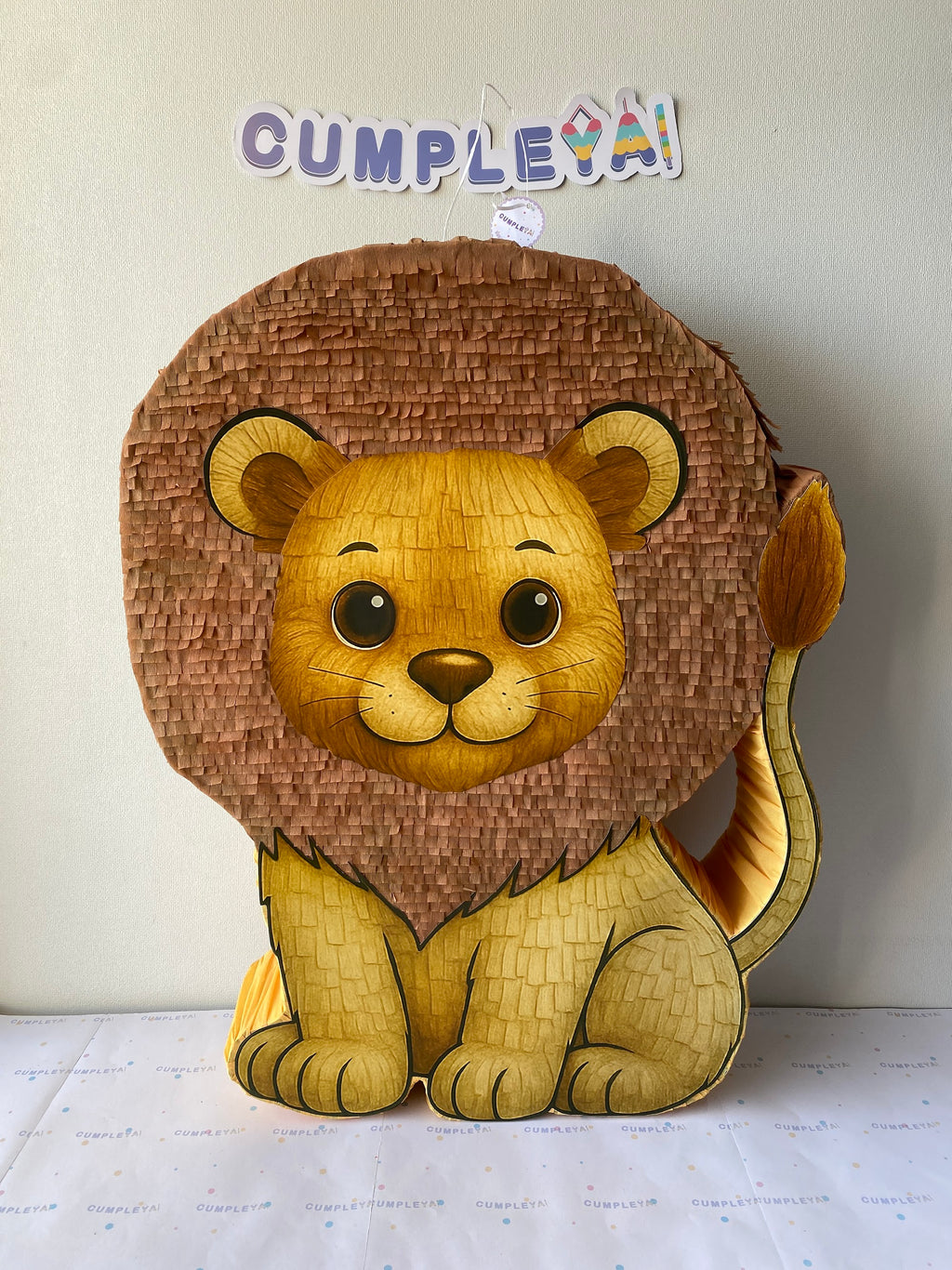 PIÑATA LEÓN 60CM PREMIUM