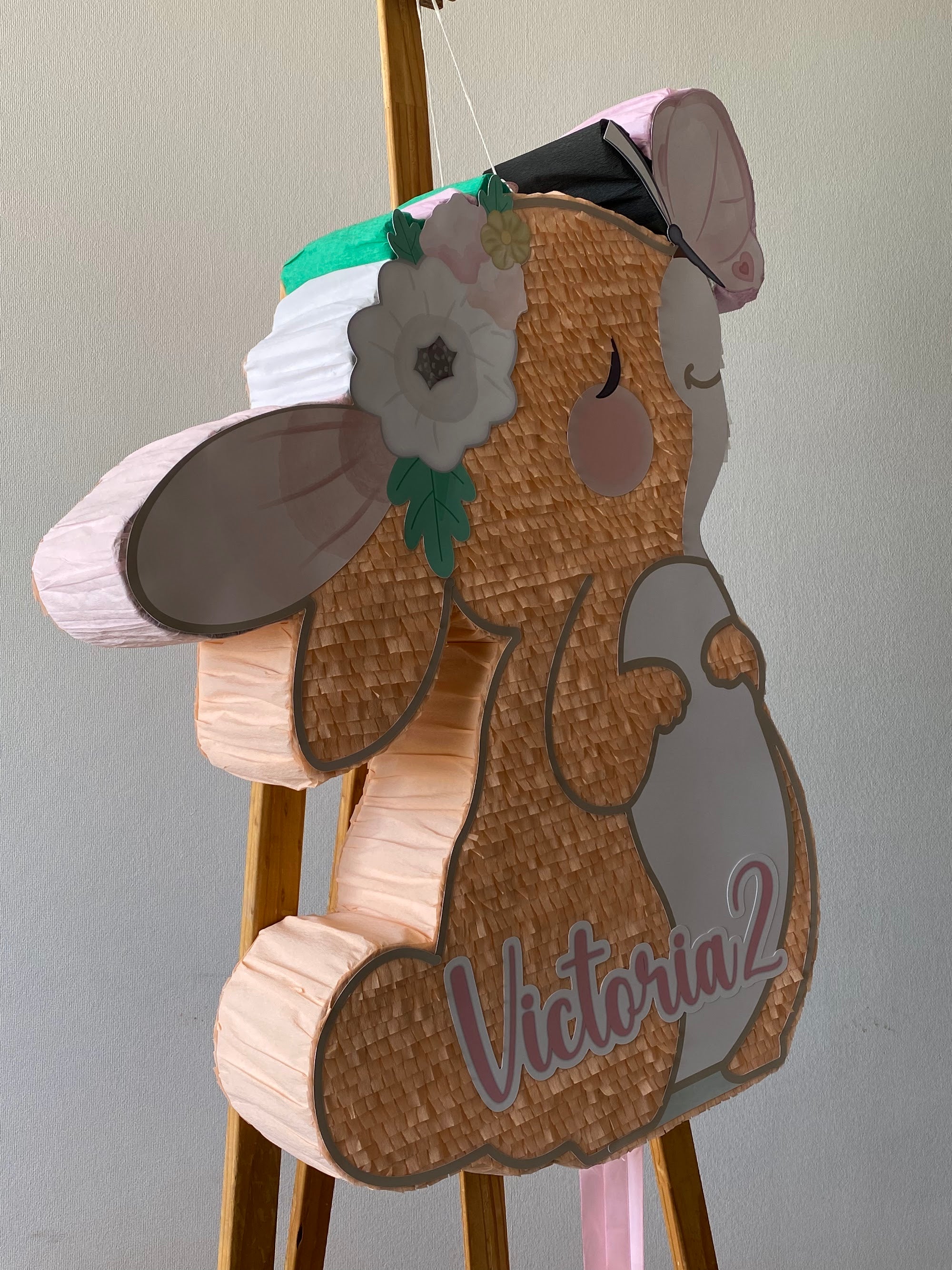 PIÑATA CONEJITA 60CM PREMIUM