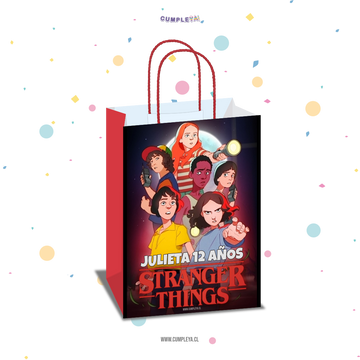 BOLSA SORPRESA 16 × 21 × 8 CM STRANGER THINGS ANIMADA