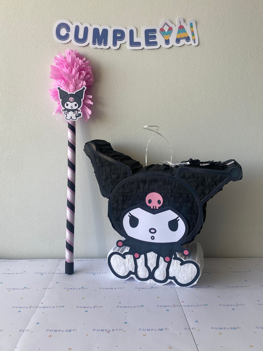 PIÑATA KUROMI 40CM PREMIUM