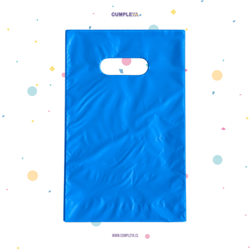 BOLSA PARA DULCES PACK 12 AZUL