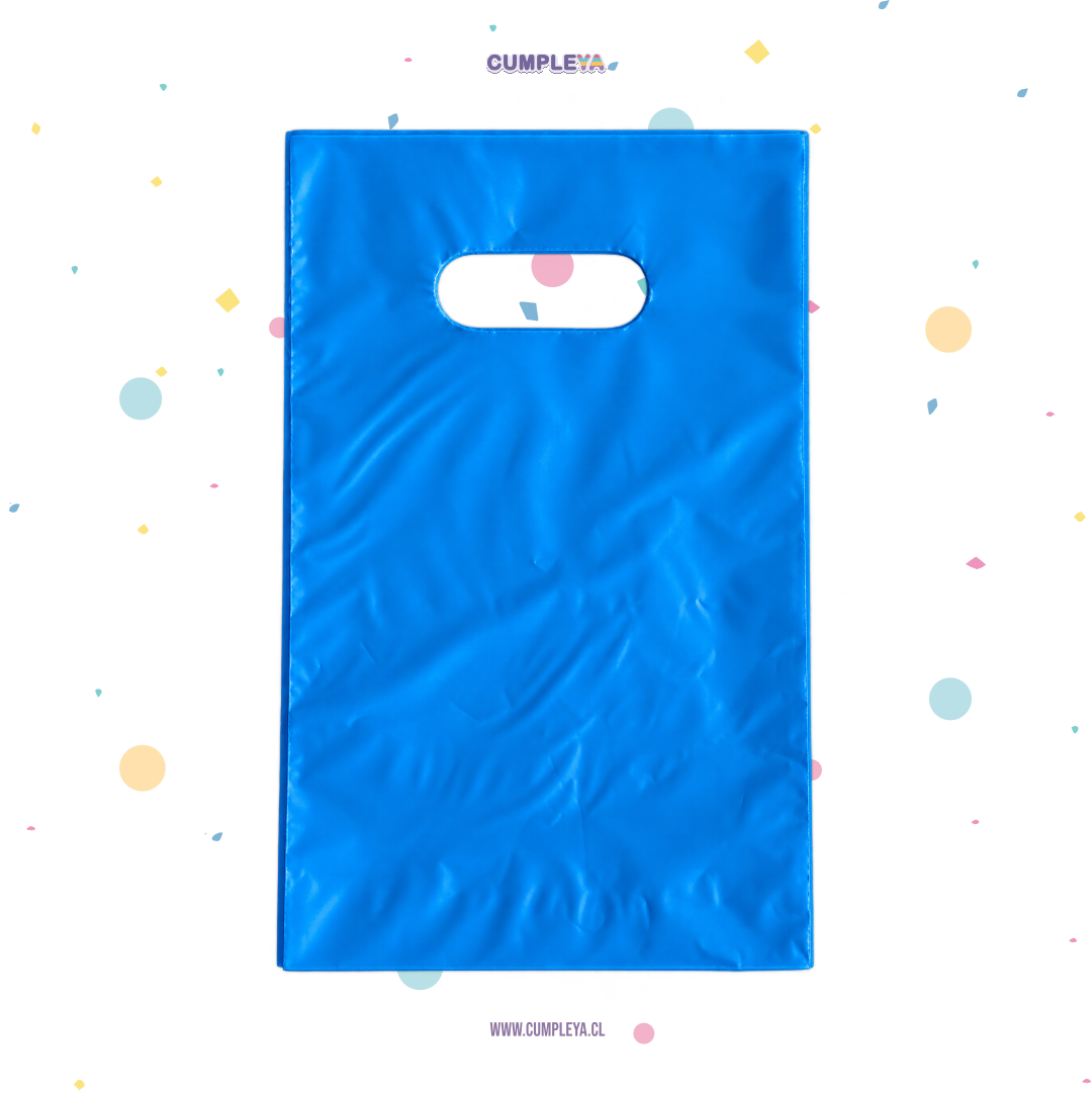 BOLSA PARA DULCES PACK 12 AZUL