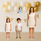 PIÑATA 40 CM BLUEY DE PIE