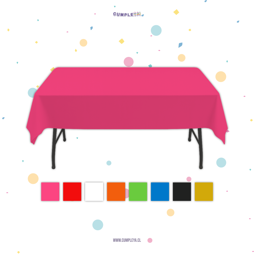 MANTEL COLORES 120X180CM