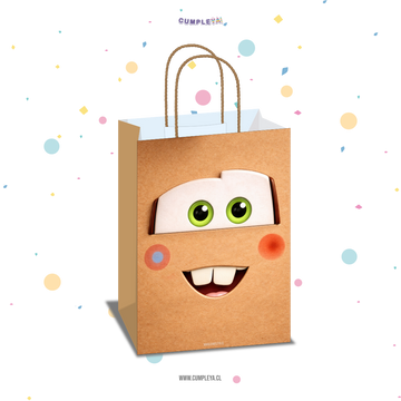 BOLSA SORPRESA 16 × 21 × 8 CM MATE