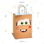 BOLSA SORPRESA 16 × 21 × 8 CM MATE