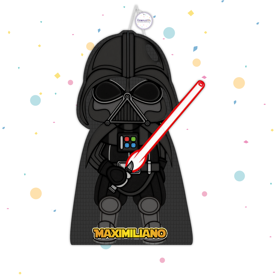 PIÑATA DARTH VADER STAR WARS 60CM PREMIUM