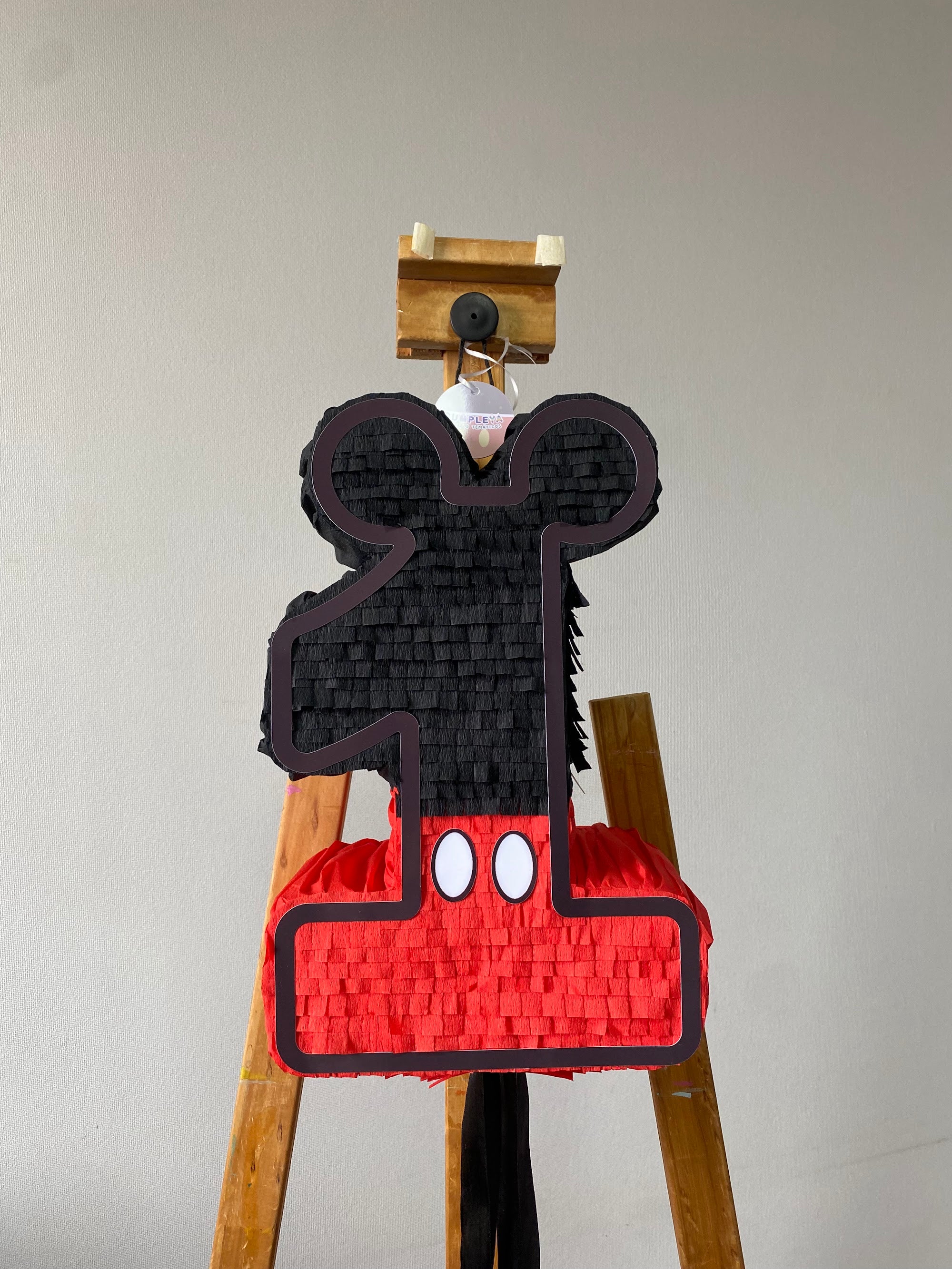 PIÑATA NUMERO 1 MICKEY 40CM PREMIUM