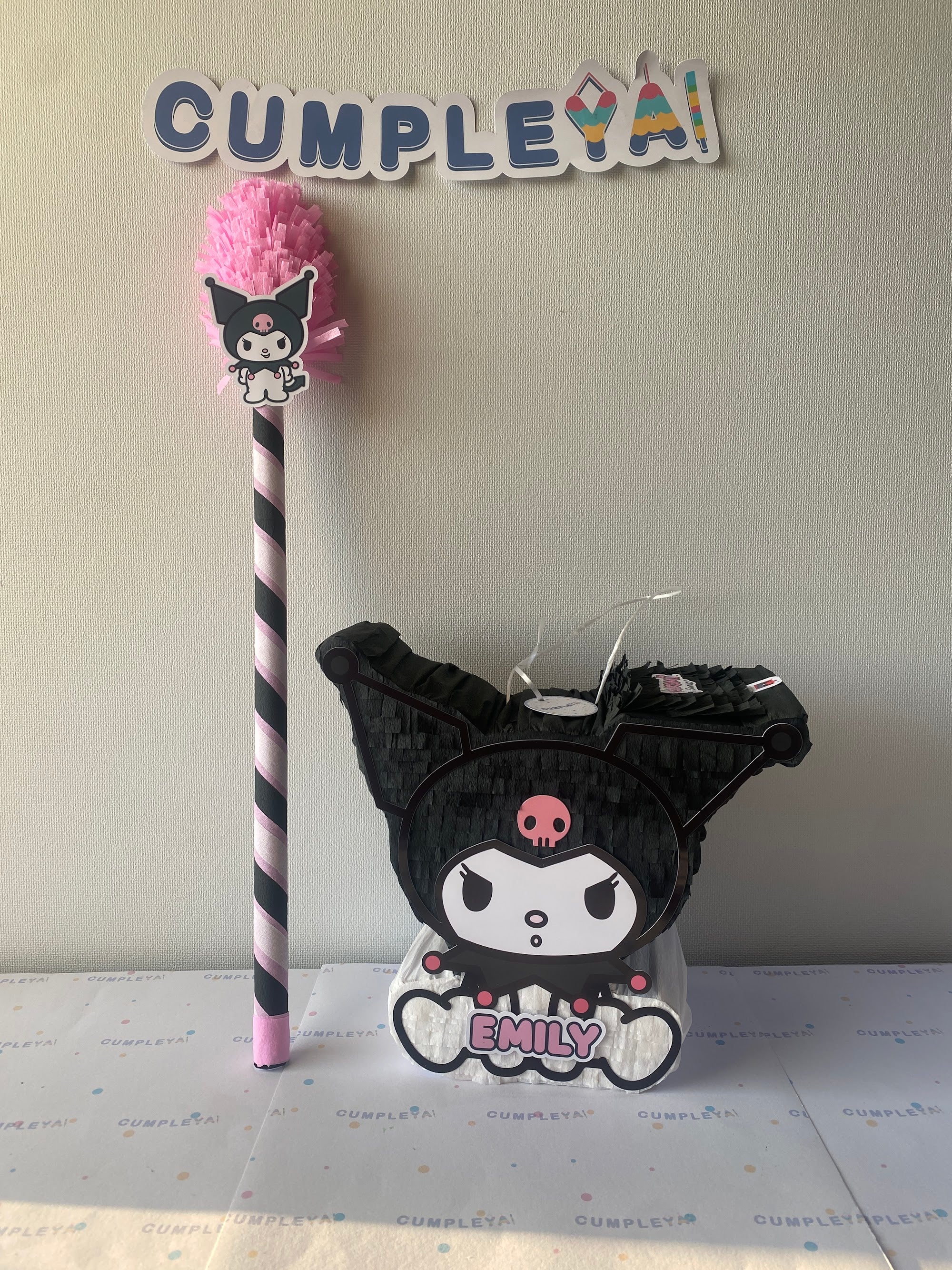 PIÑATA KUROMI 40CM PREMIUM