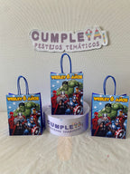 BOLSA SORPRESA 16 × 21 × 8 CM LOS VENGADORES