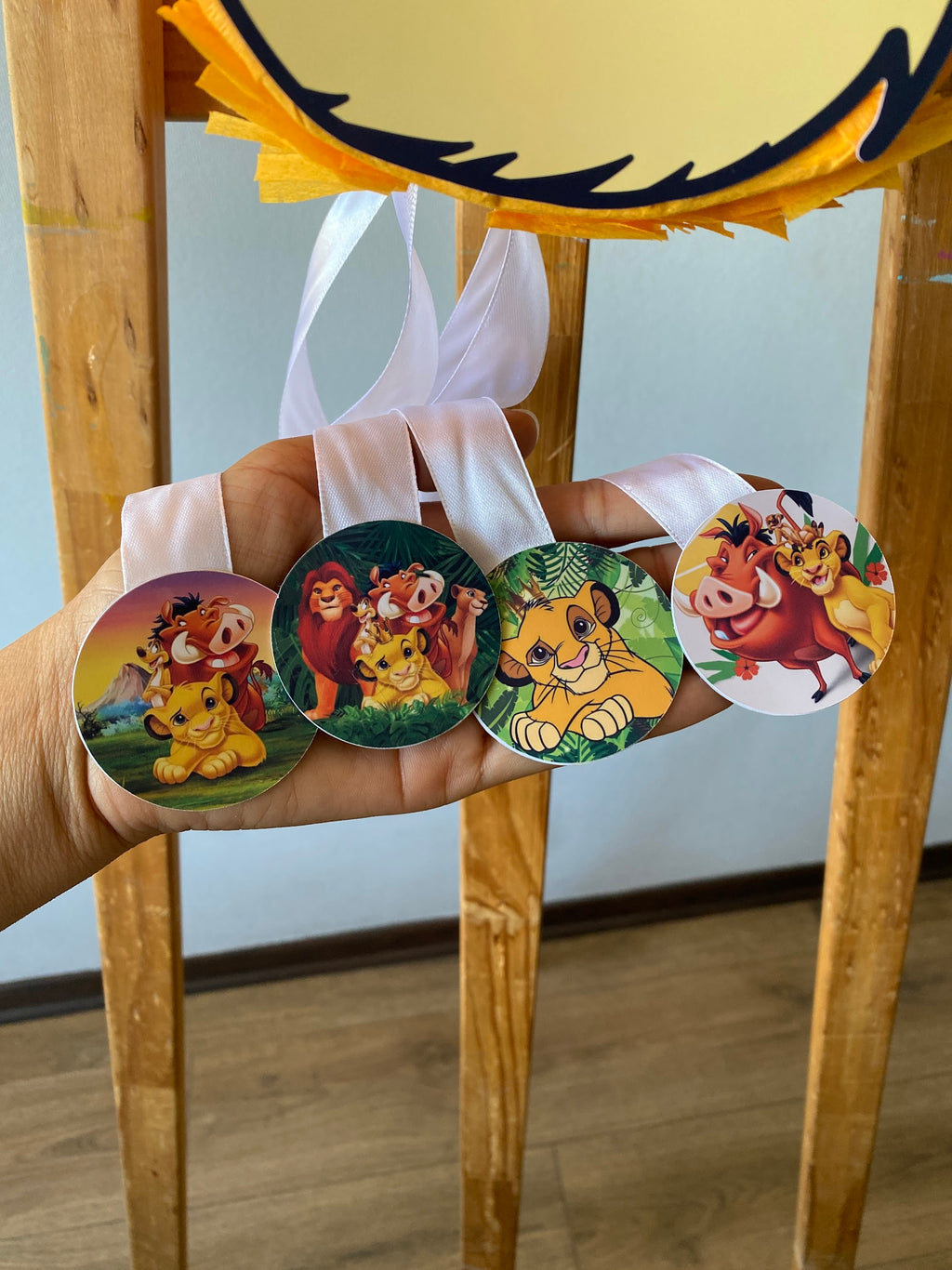 PIÑATA SIMBA CABEZA 40CM PREMIUM