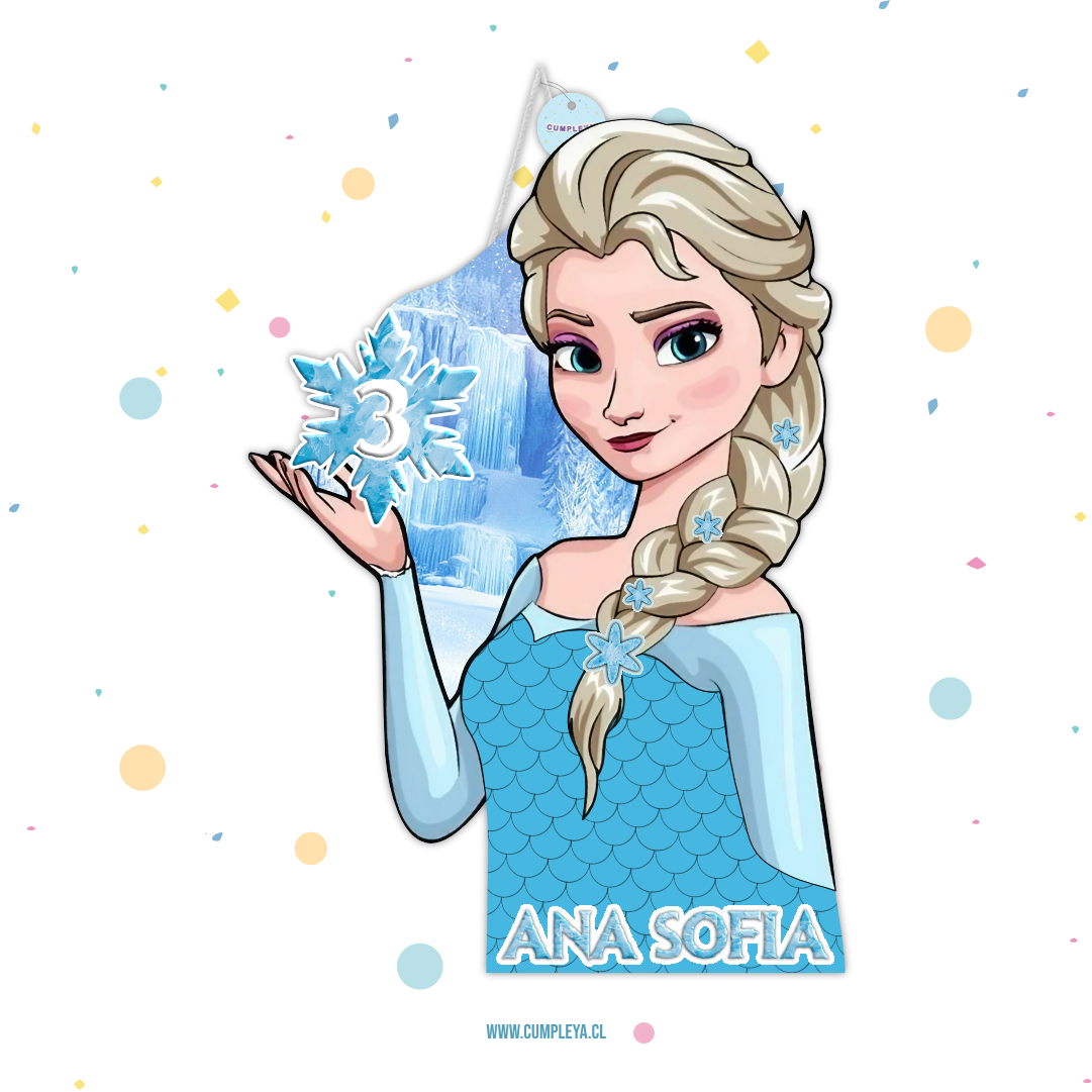 PIÑATA ELSA 40CM PREMIUM