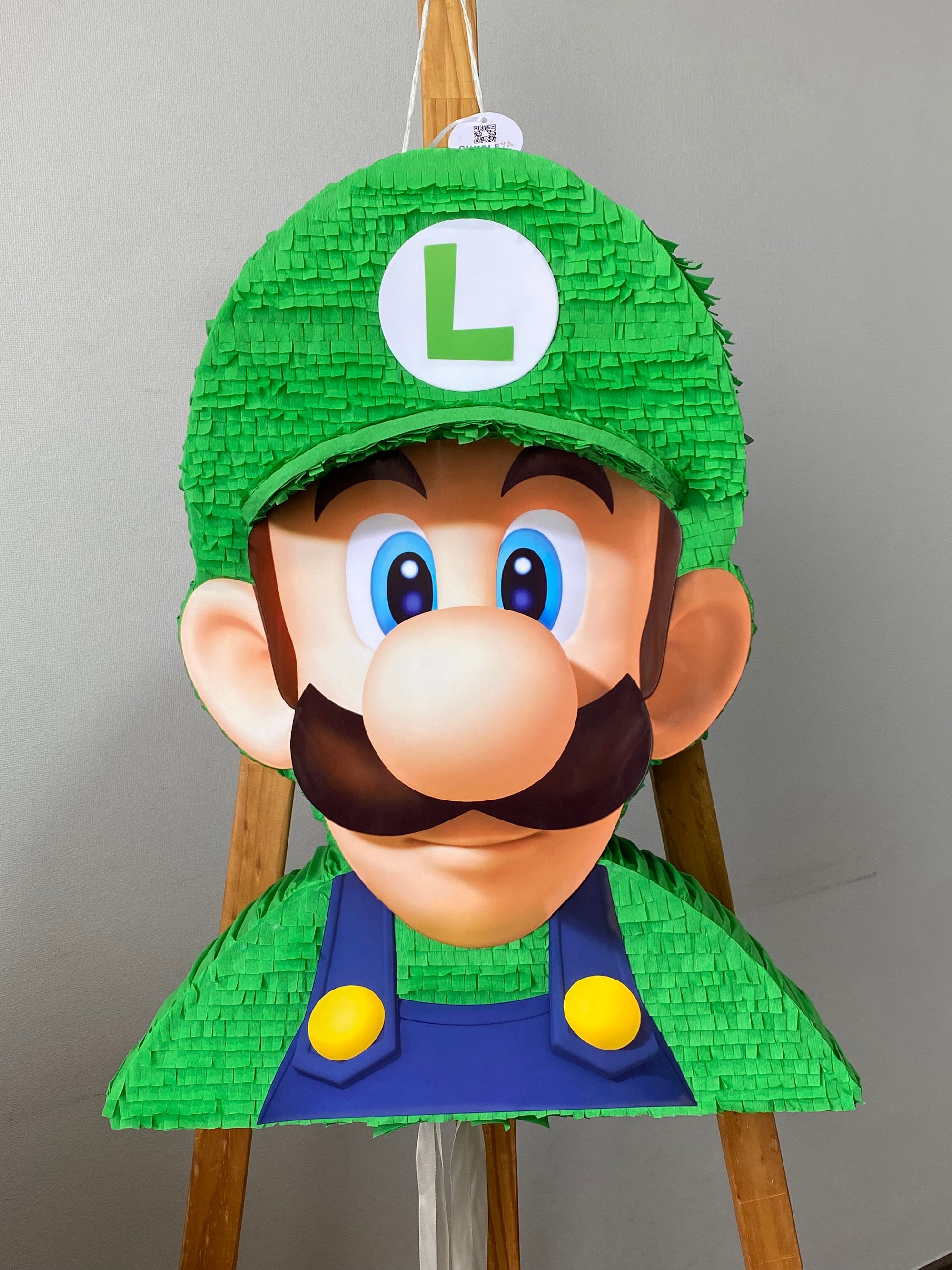 PIÑATA LUIGI BROS TORSO 60CM PREMIUM