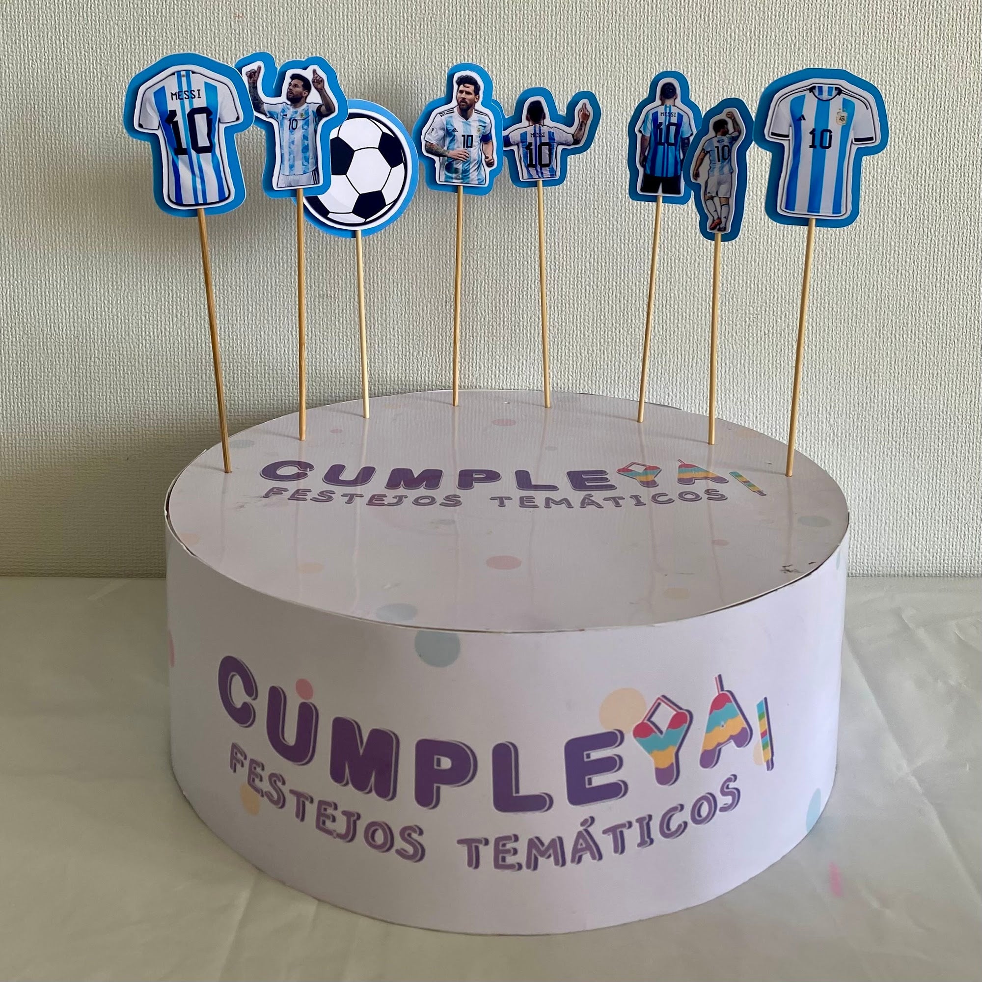 TOPPER MESSI 6CM SET 8U