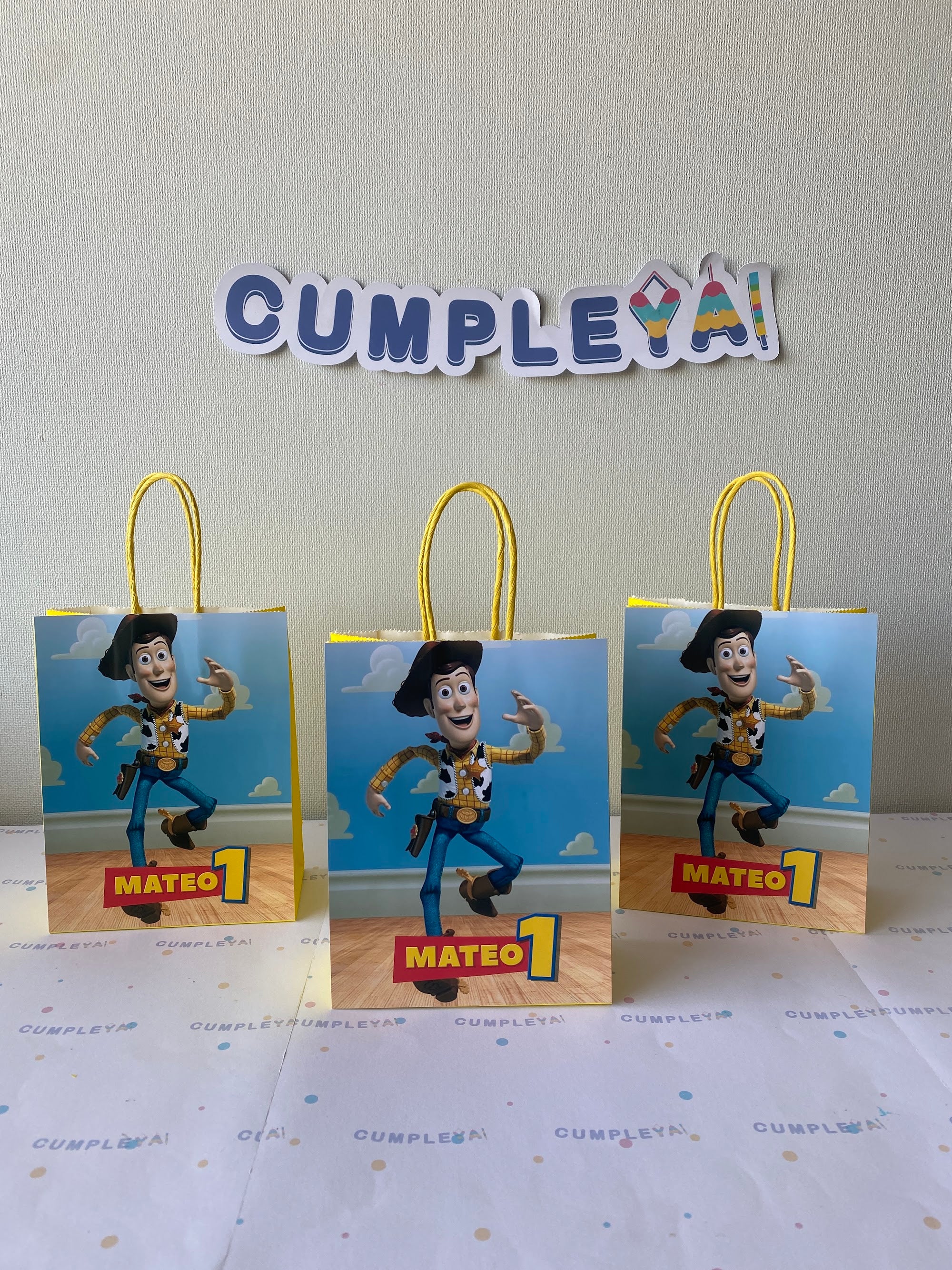 BOLSA SORPRESA 16 × 21 × 8 CM WOODY