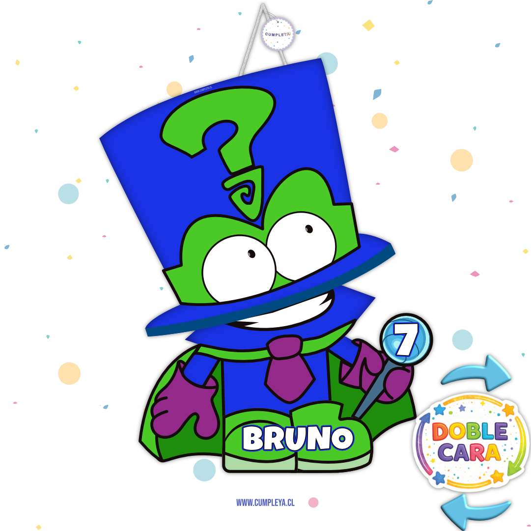 PIÑATA 60 CM XL ENIGMA SUPERZINGS