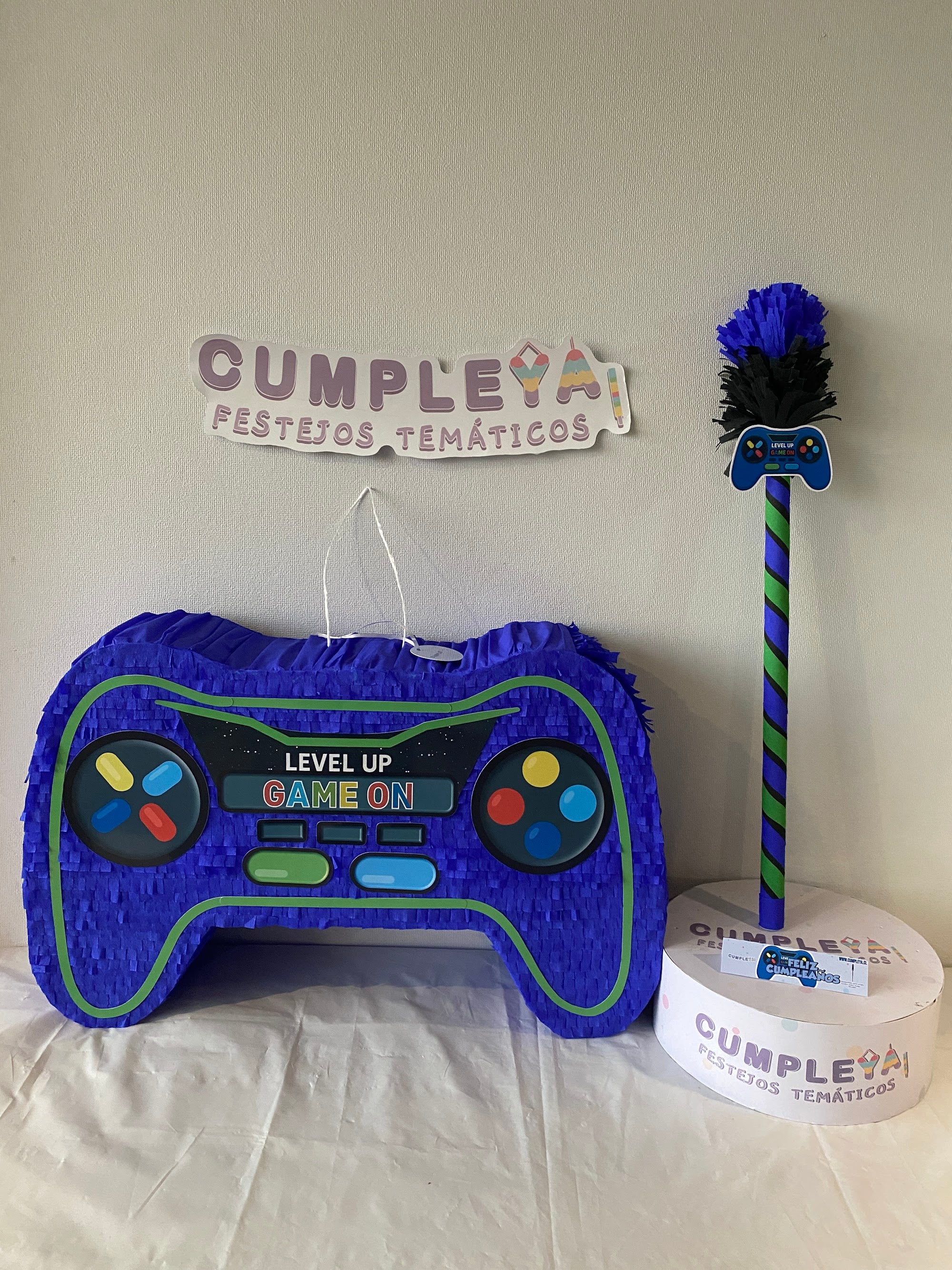 PIÑATA CONTROL VIDEO JUEGO 60CM PREMIUM