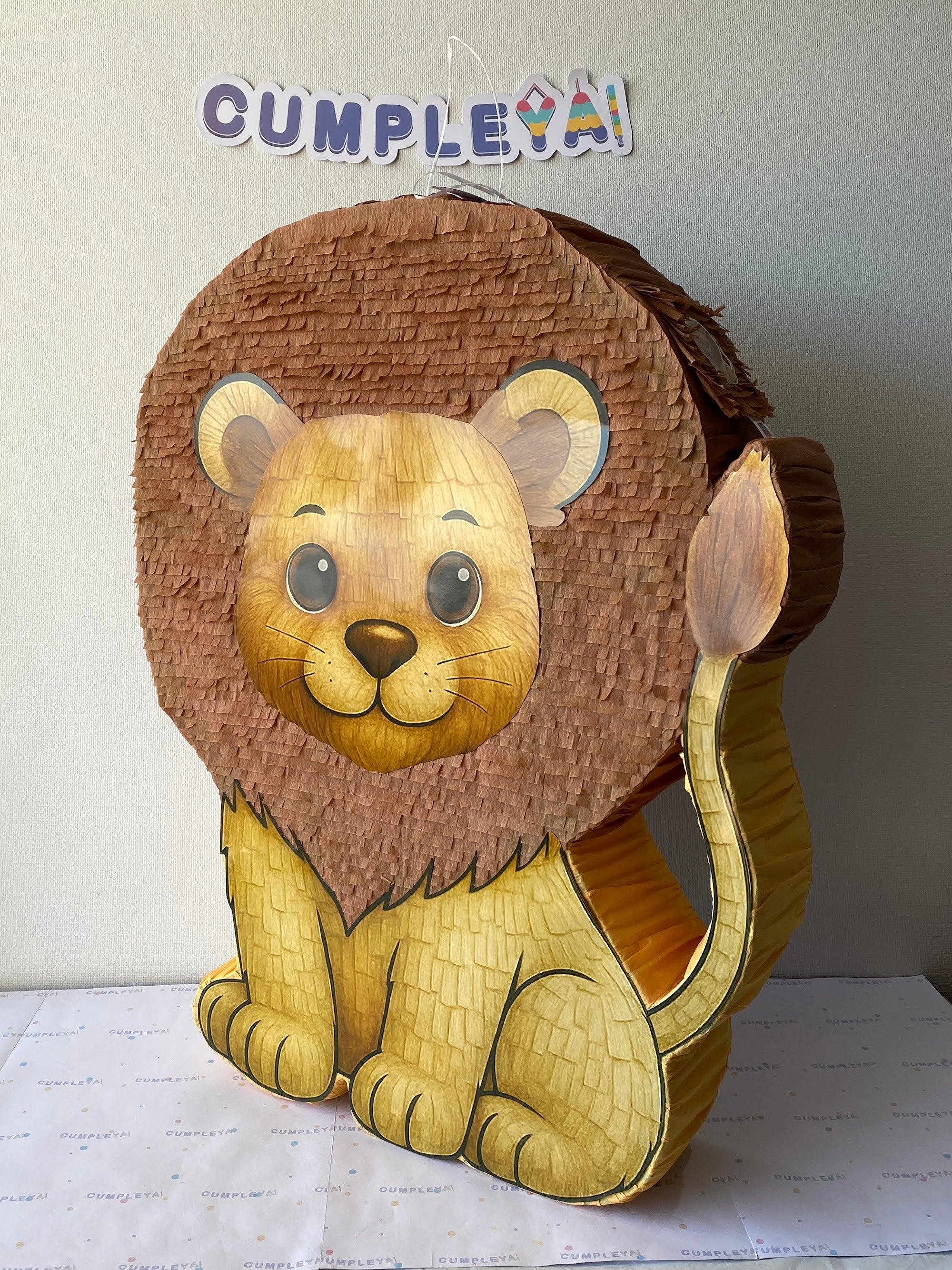 PIÑATA LEÓN 60CM PREMIUM