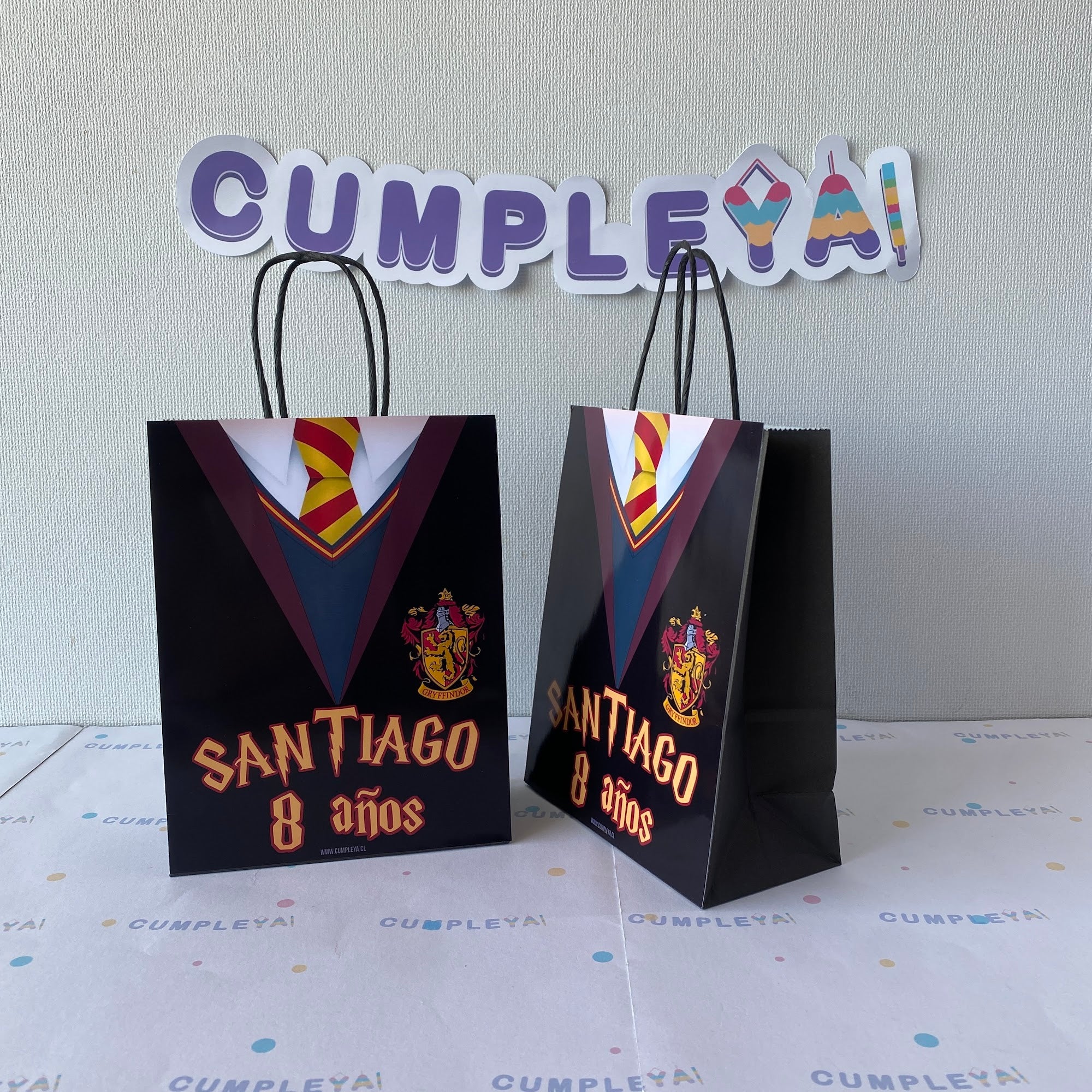 BOLSA SORPRESA GRYFFINDOR PERSONALIZADO 16X21X8CM