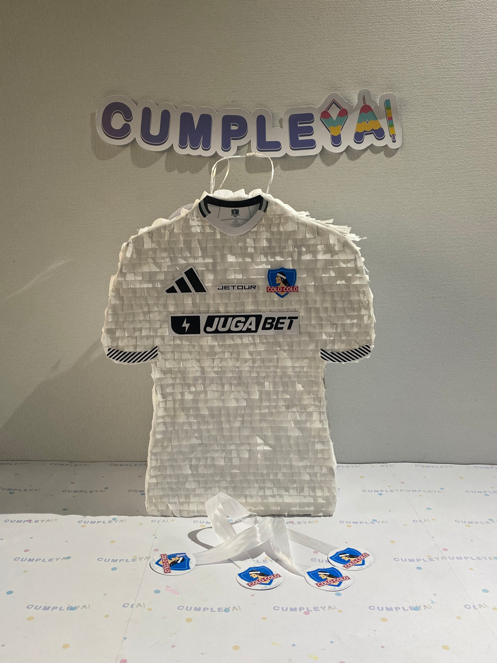 PIÑATA CAMISA COLO COLO 40CM PREMIUM
