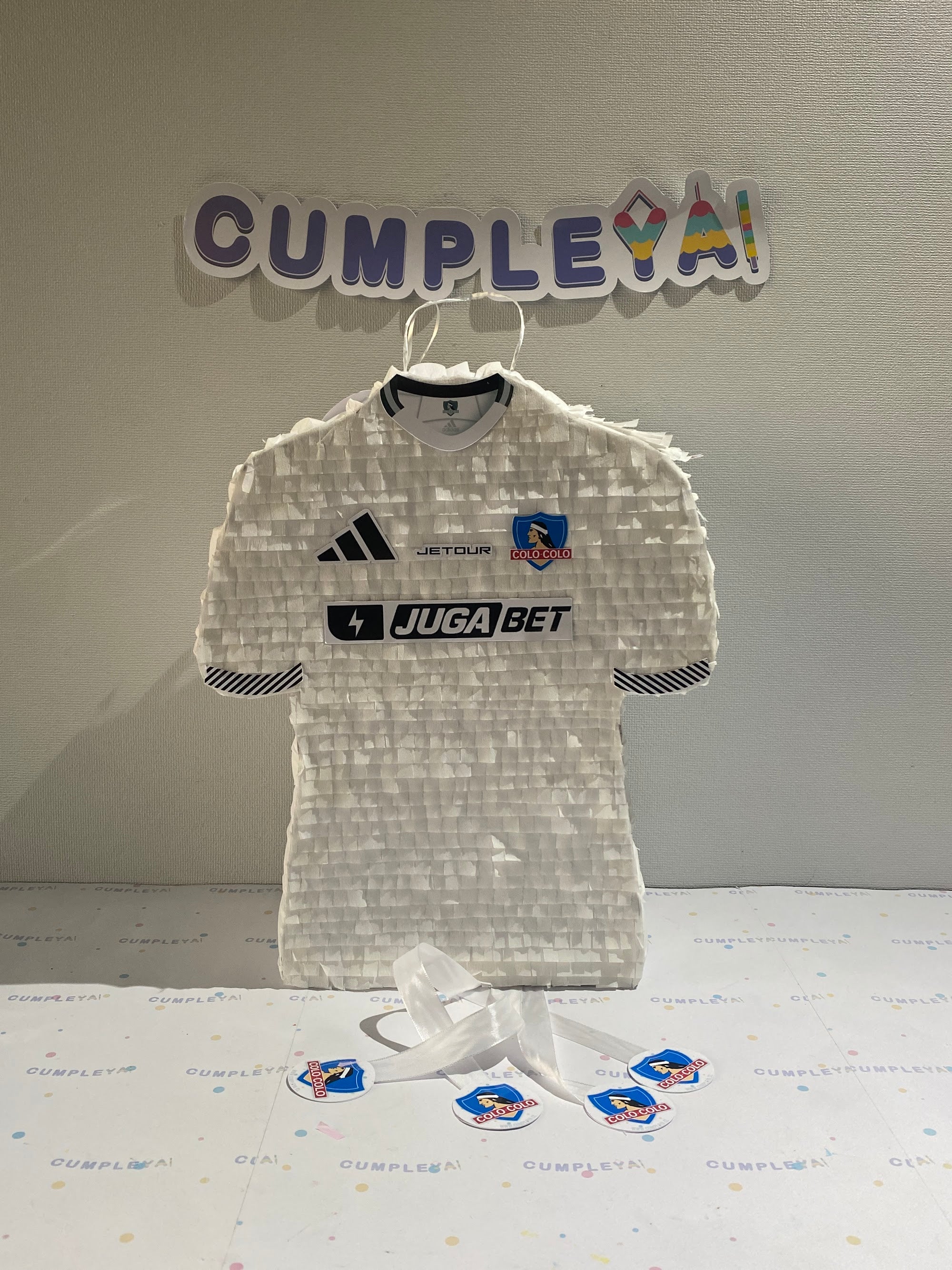 PIÑATA CAMISA COLO COLO 40CM PREMIUM