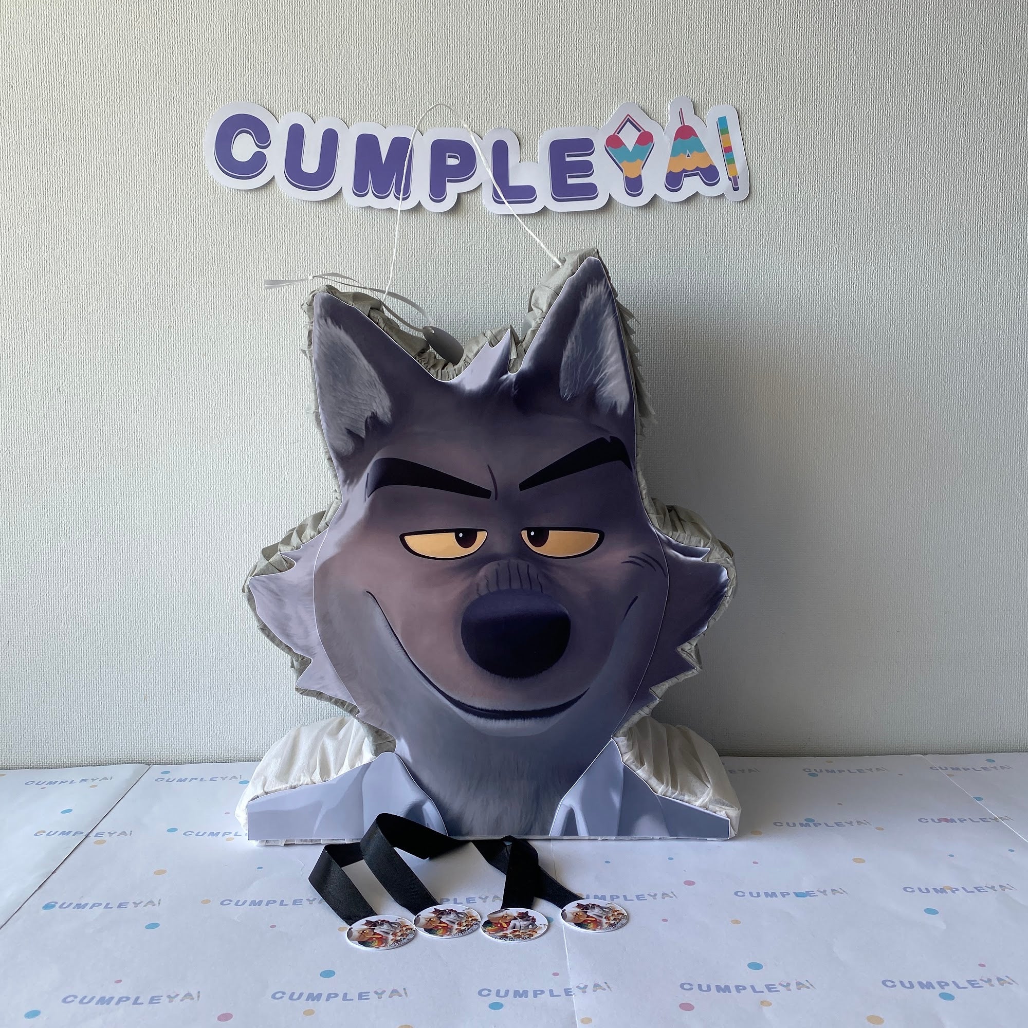 PIÑATA 40 CM SR LOBO