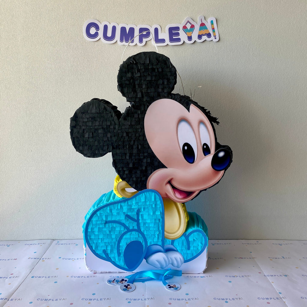 PIÑATA MICKY BEBE 60CM PREMIUM