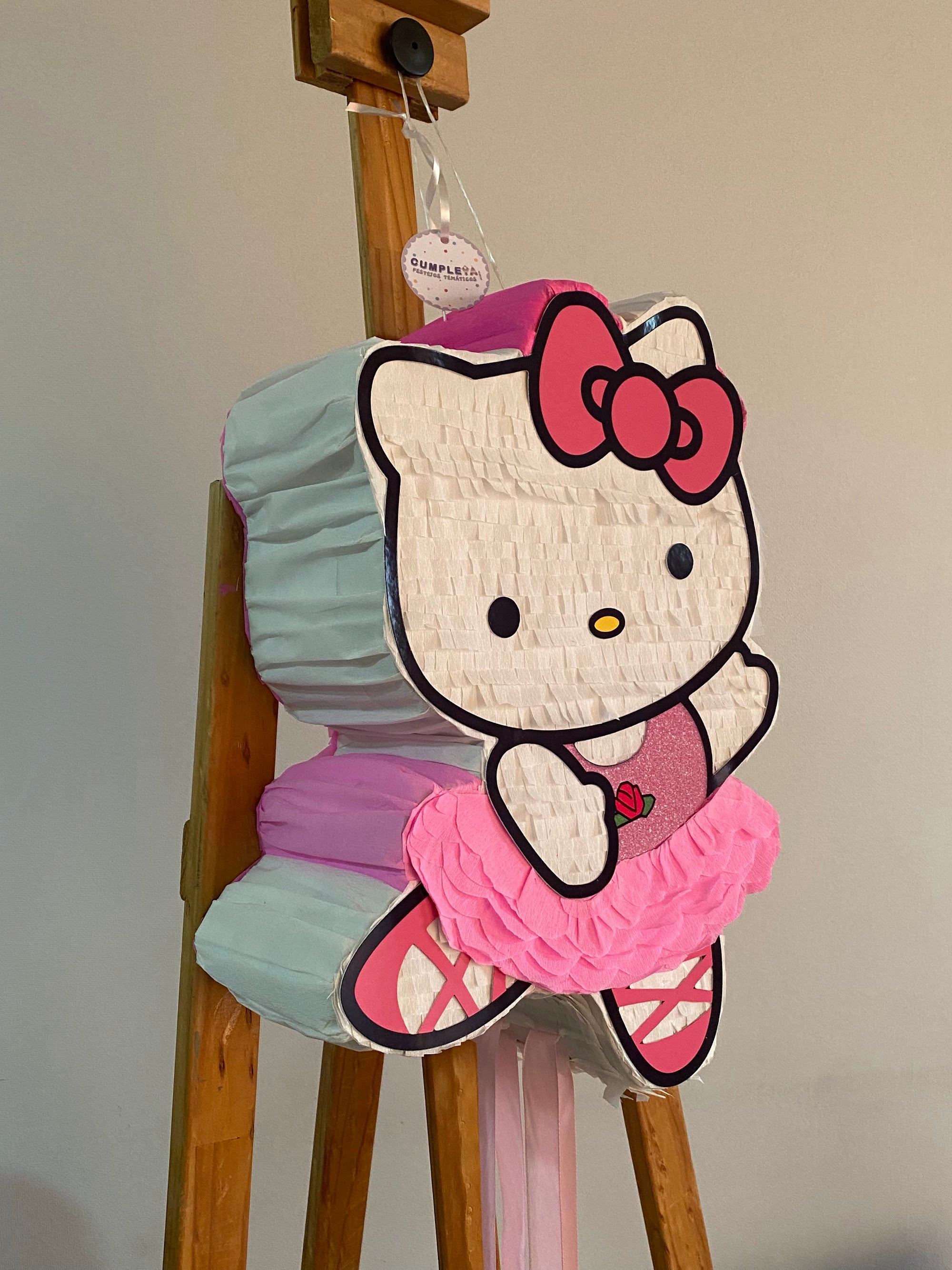 PIÑATA HELLO KITTY BAILARINA 40CM PREMIUM