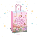 BOLSA SORPRESA 16 × 21 × 8 CM HADA ROSADO