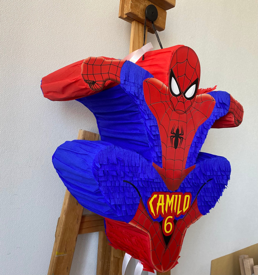 PIÑATA SPIDER-MAN HOMBRE ARAÑA 40CM PREMIUM