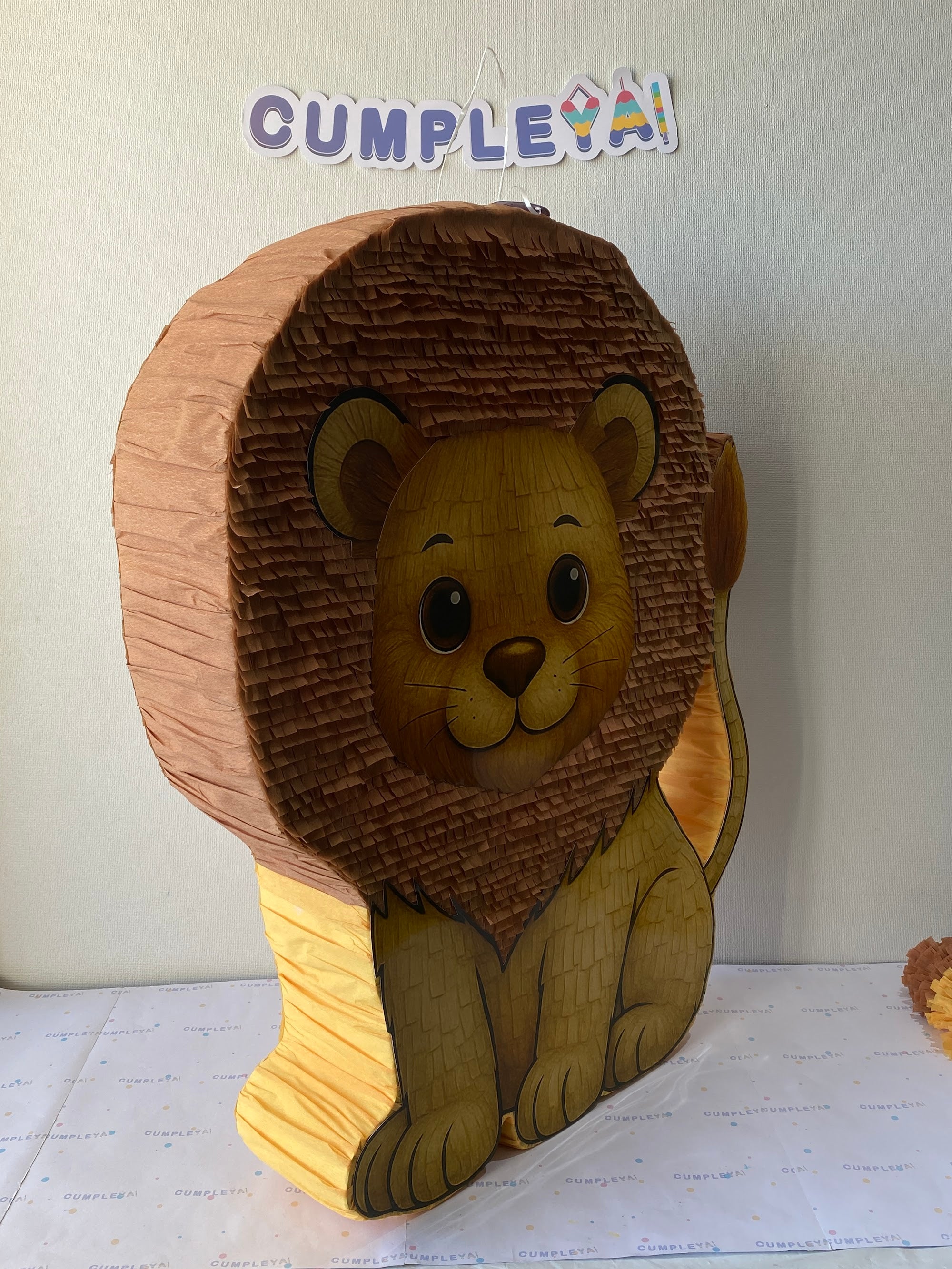 PIÑATA LEÓN 60CM PREMIUM