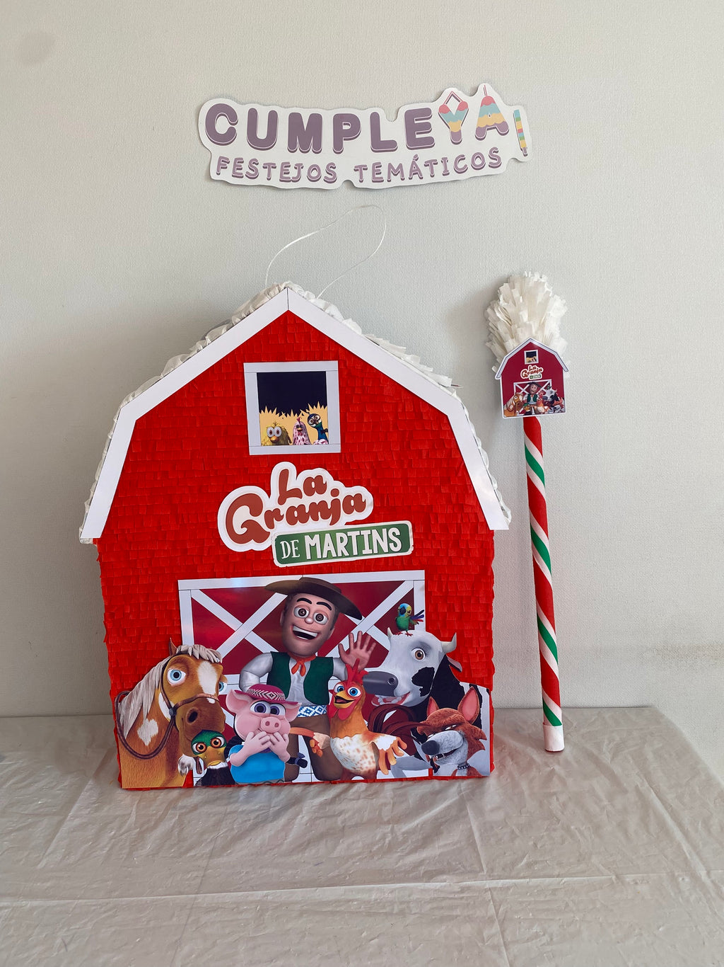 PIÑATA LA GRANJA DE ZENÓN 60CM PREMIUM