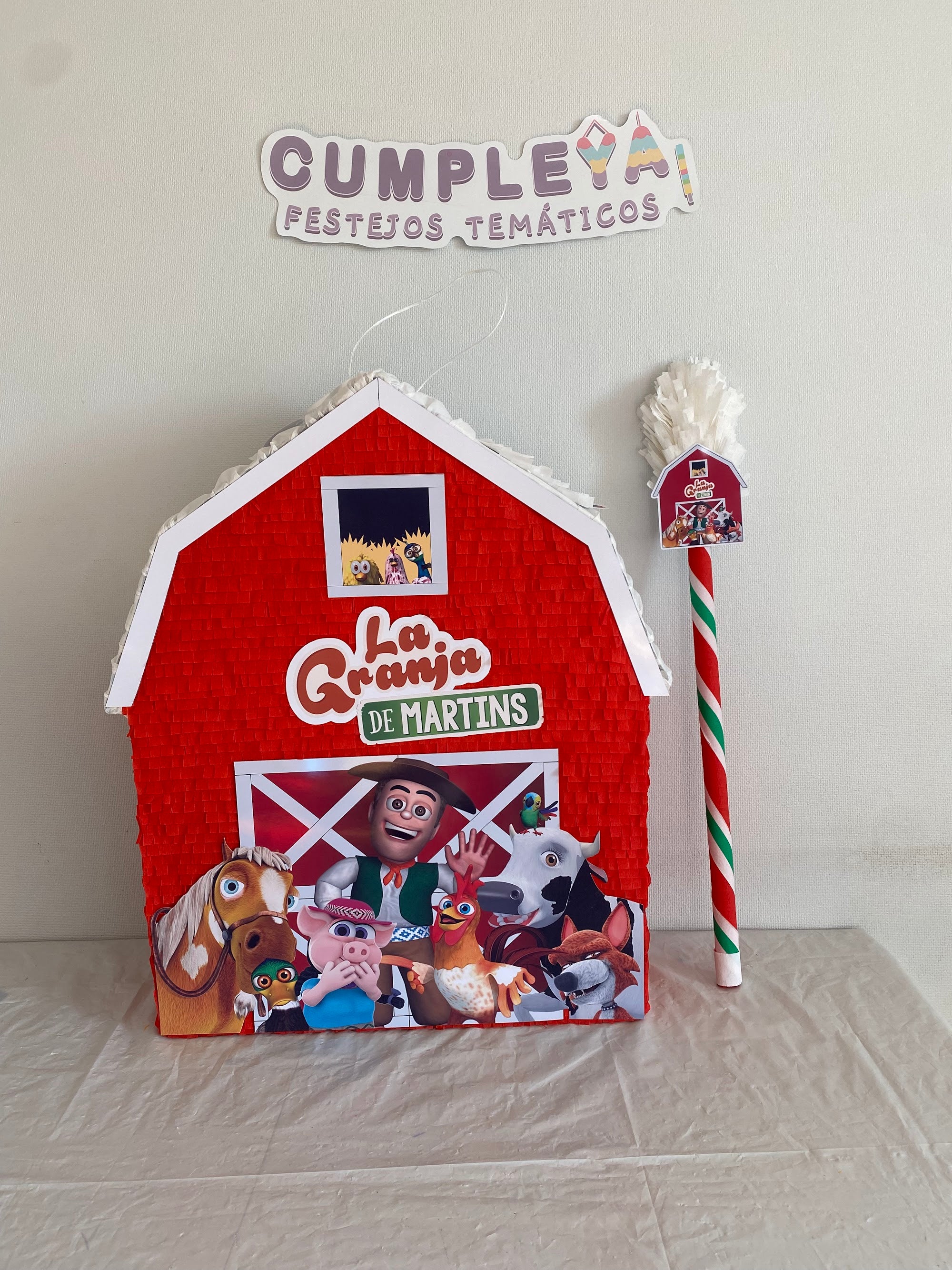 PIÑATA LA GRANJA DE ZENÓN 60CM PREMIUM