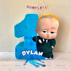 PIÑATA 40 CM JEFE EN PAÑALES NUMERO UNO