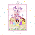 PIÑATA 40 CM RECTANGULAR PRINCESAS BEBES