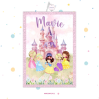PIÑATA 40 CM RECTANGULAR PRINCESAS BEBES