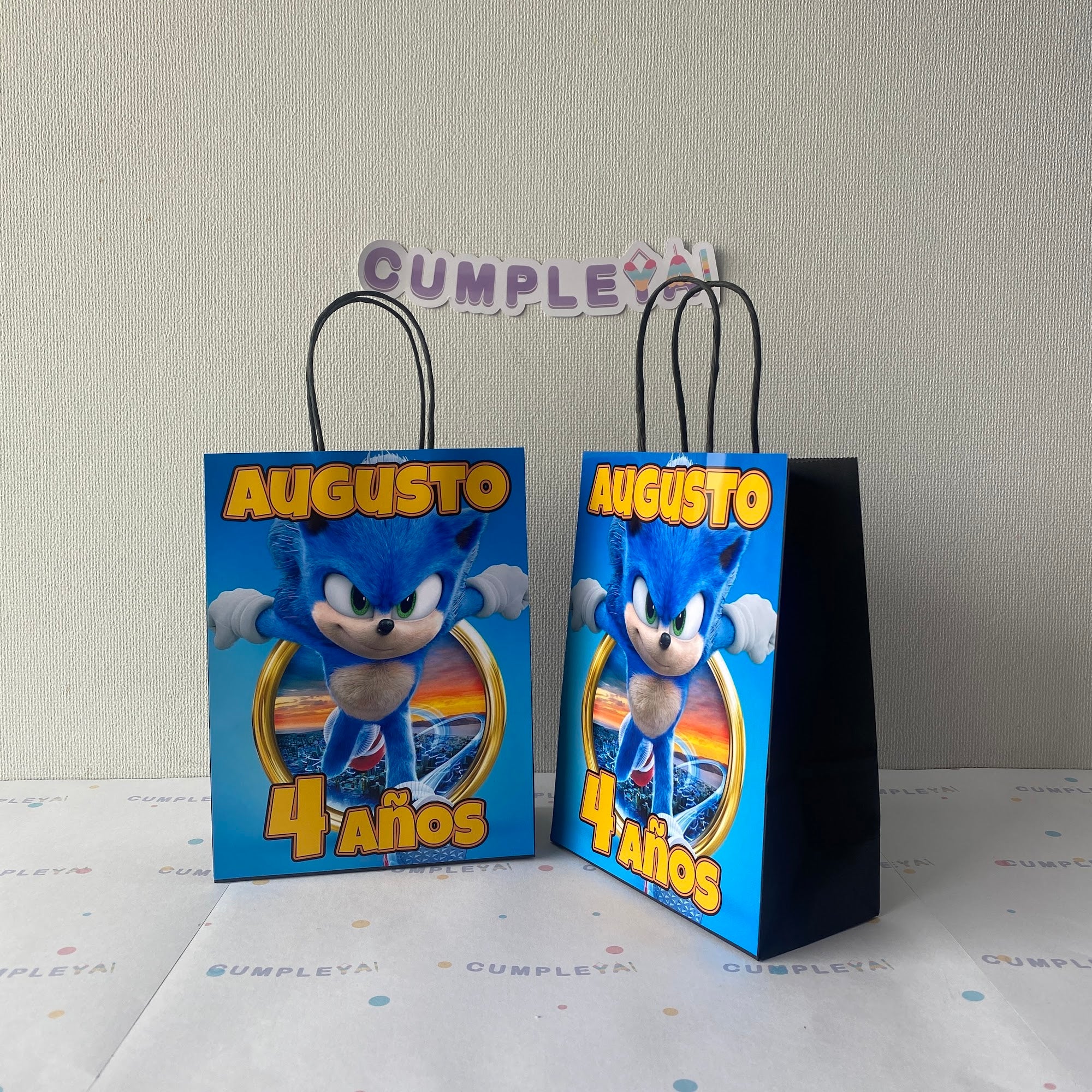 BOLSA SORPRESA 16 × 21 × 8 CM SONIC