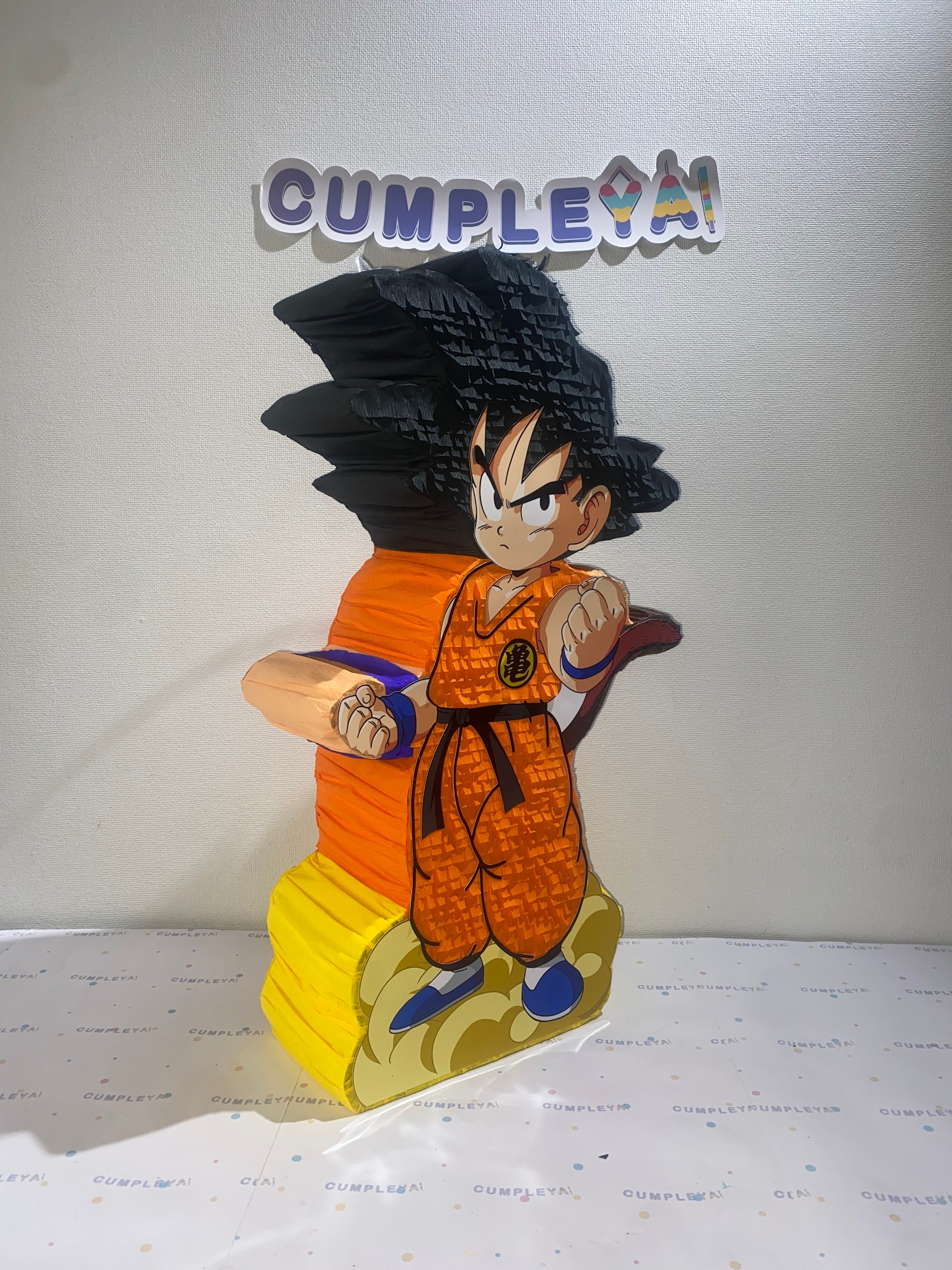 PIÑATA GOKÚ NIÑO DRAGON BALL 60CM PREMIUM