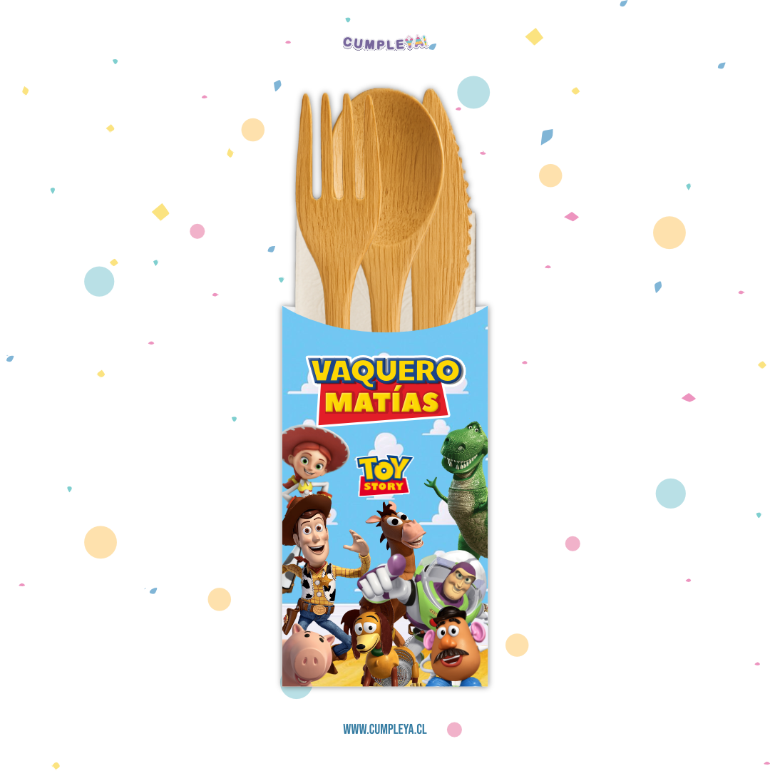 PORTA CUBIERTO TOYS STORY 7X13CM TEMÁTICO