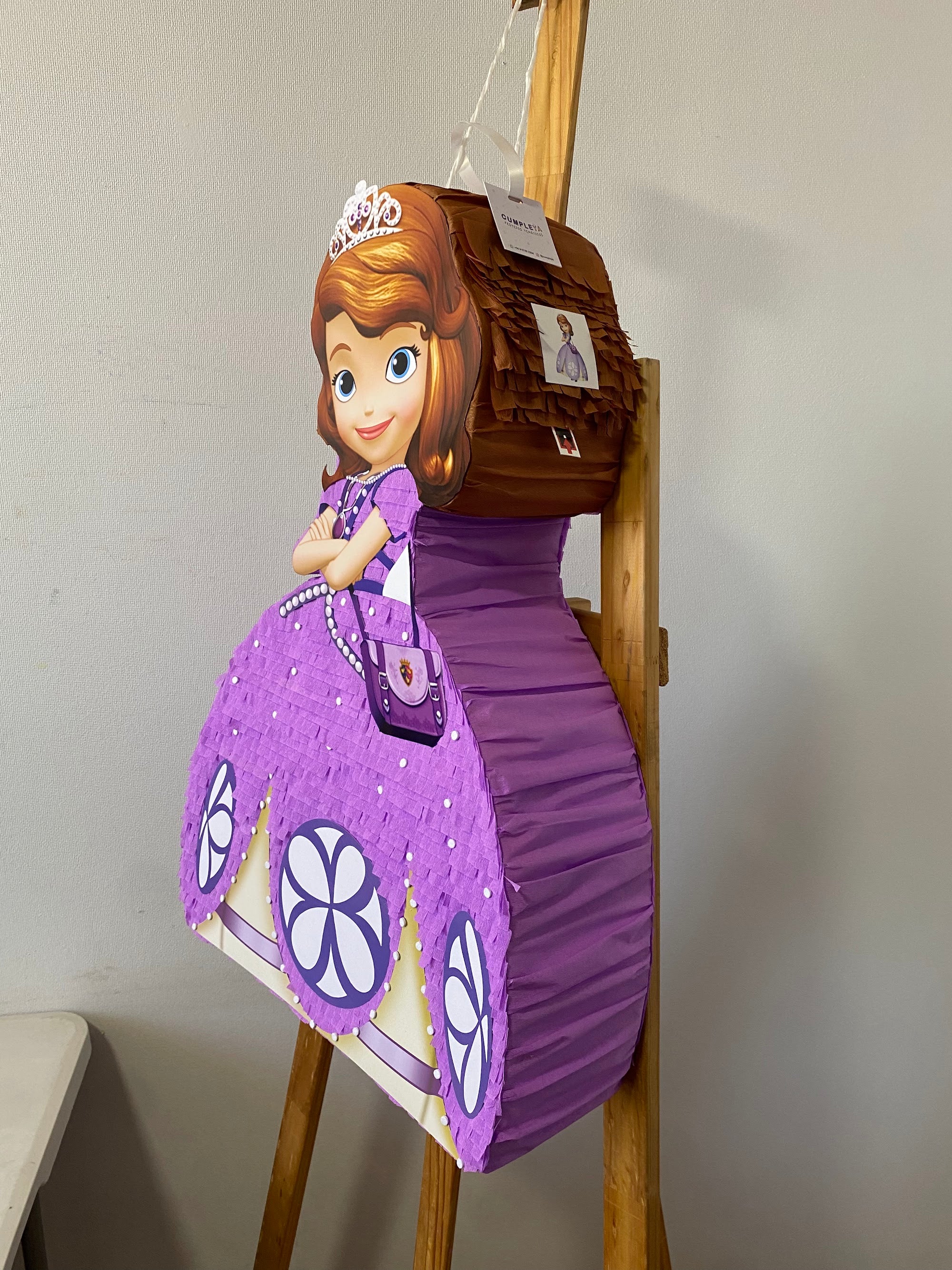 PIÑATA PRINCESA SOFIA 60CM PREMIUM