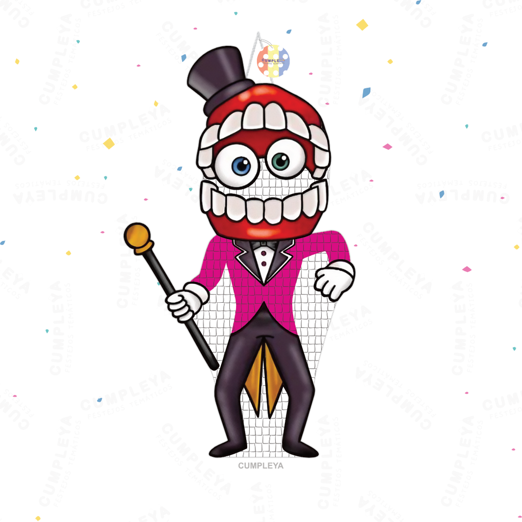 PIÑATA MR MOUTH 60CM PREMIUM