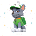PIÑATA 40 CM ROCKY DE PAW PATROL
