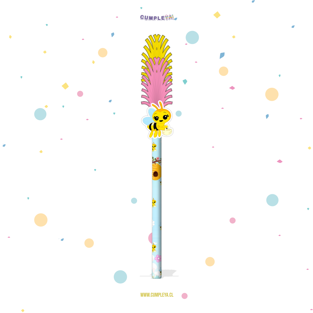 BASTÓN O PALO PARA PIÑATA ABEJITA