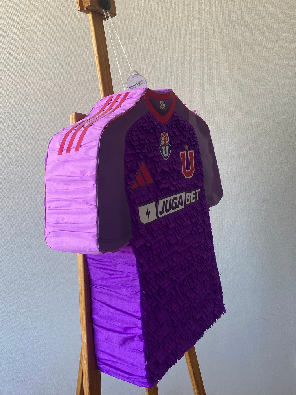 PIÑATA CAMISA U DE CHILE 60CM PREMIUM