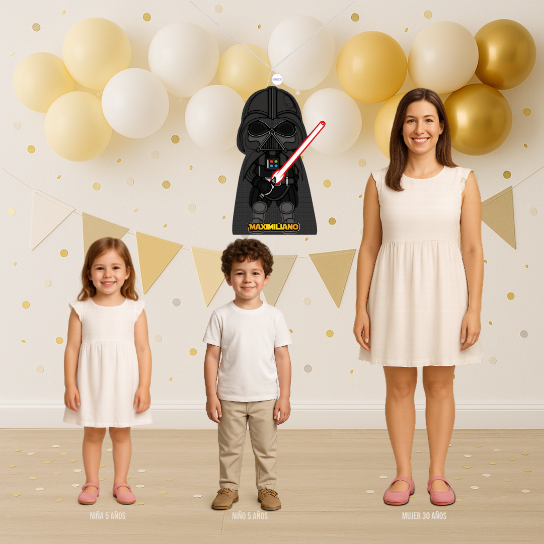 PIÑATA DARTH VADER STAR WARS 60CM PREMIUM