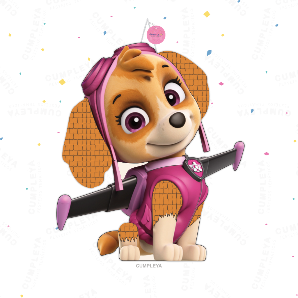 PIÑATA SKYE CON ALAS 60CM PREMIUM