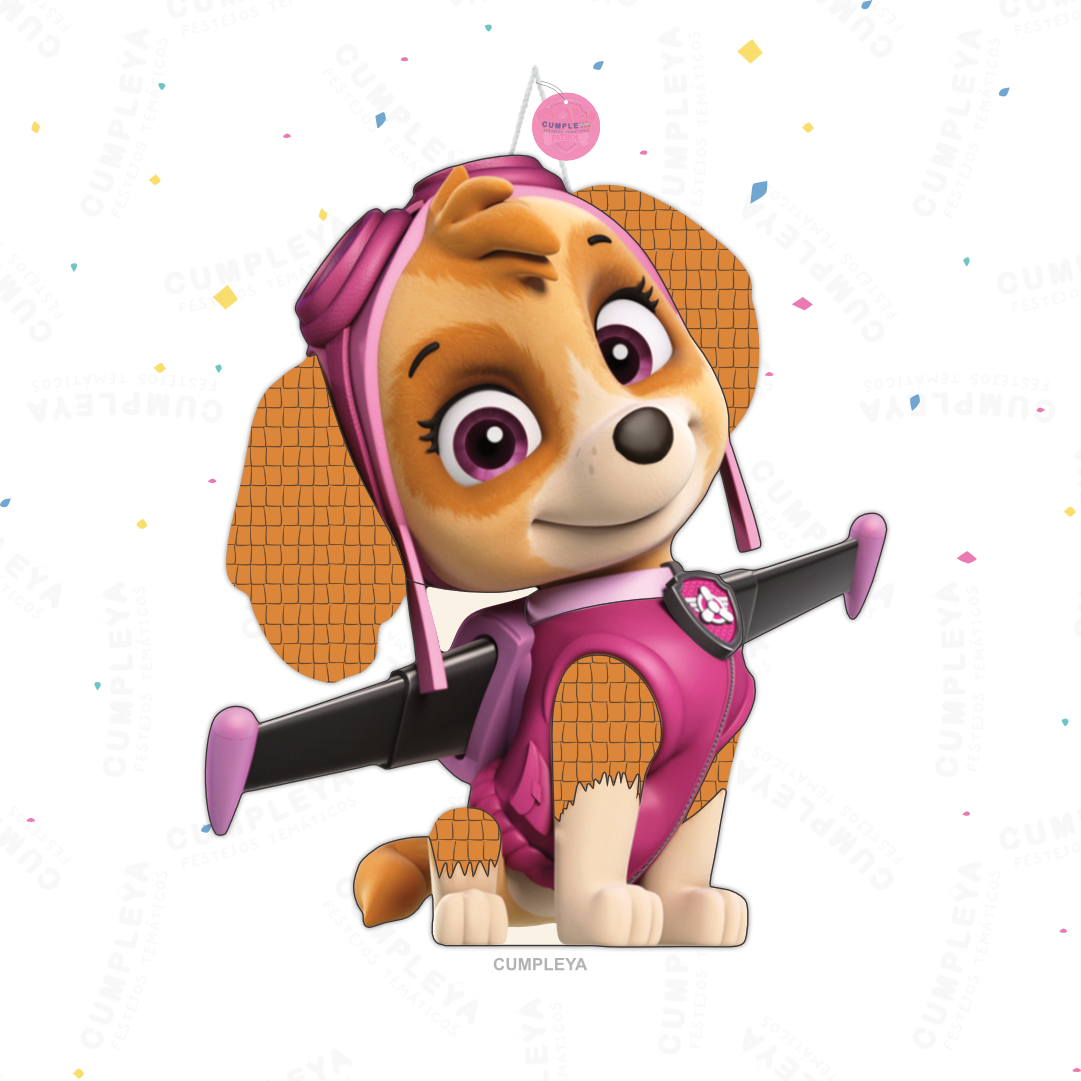 PIÑATA SKYE CON ALAS 60CM PREMIUM