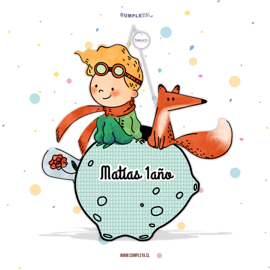 PIÑATA EL PRINCIPITO 60CM PREMIUM