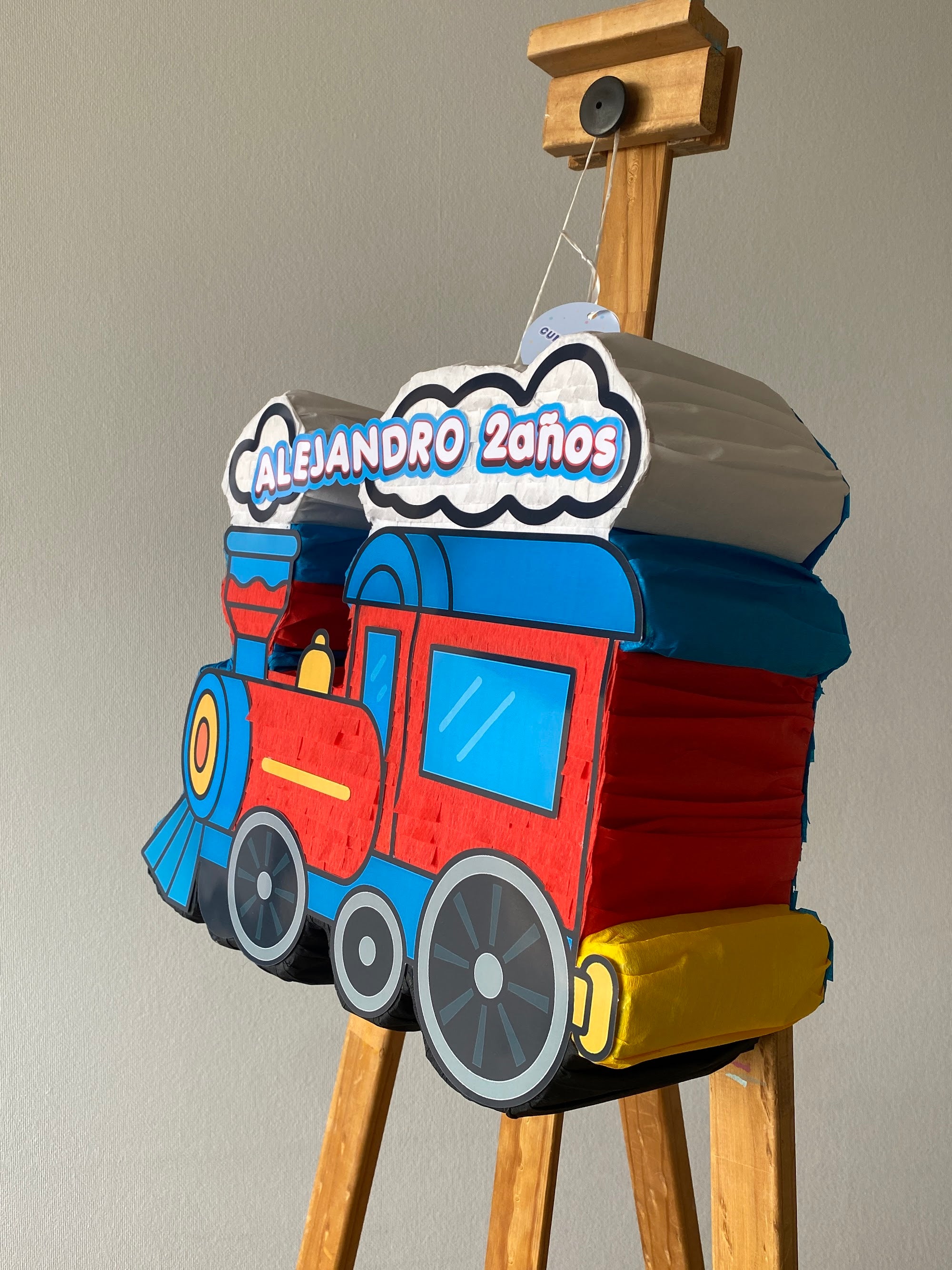 PIÑATA TREN 40CM PREMIUM