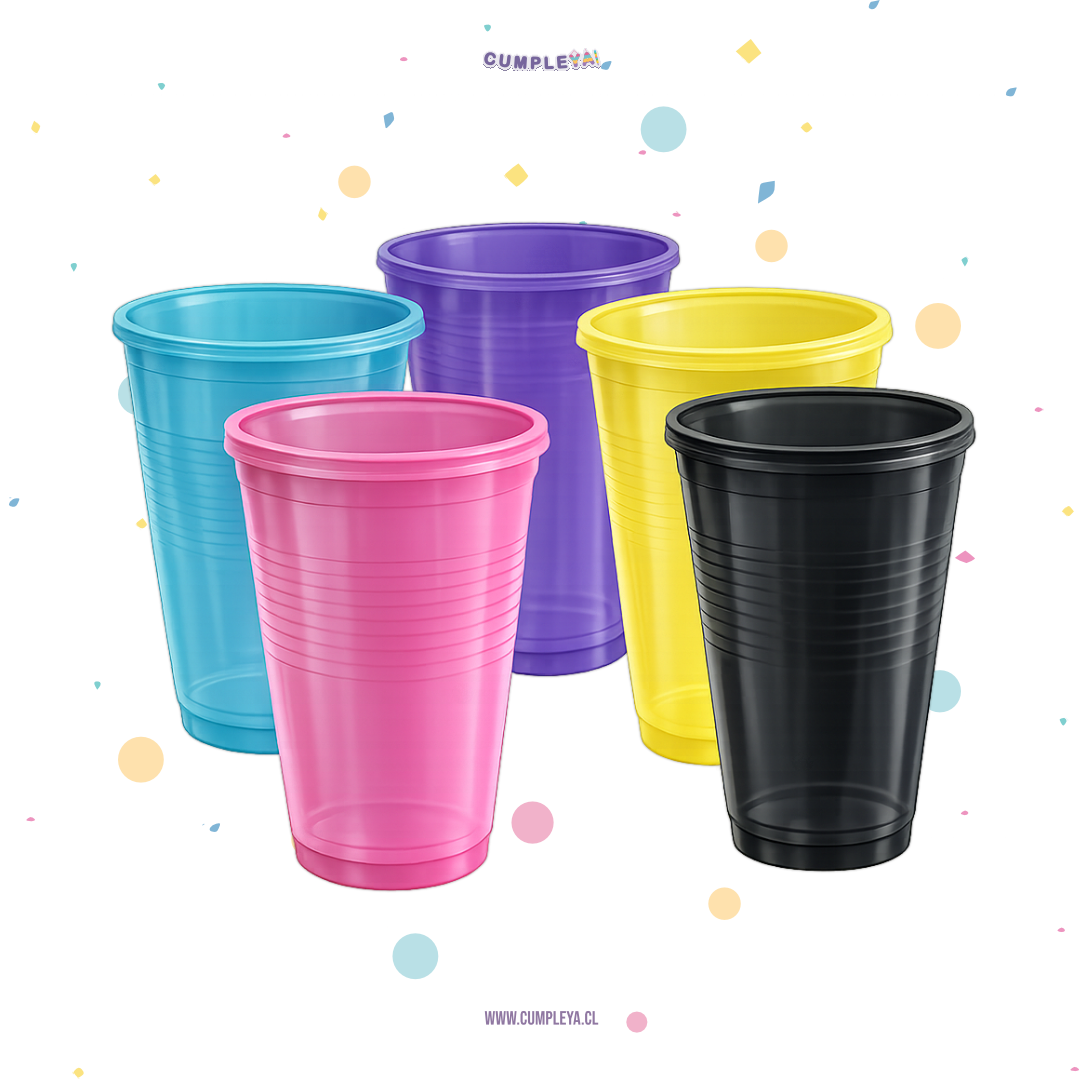 VASO PLÁSTICO - PACK X25